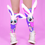 MADMIA Funny Bunny Socks With Ears Toddler Ages 3 - 5-2006733342799695879