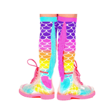 MADMIA Mermaid Socks With Tassles Kids & Adults Age 6 - 99-2006733342640312323