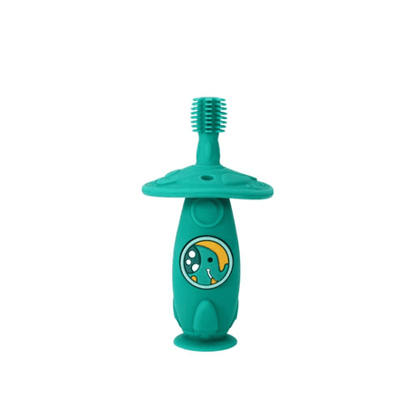 Marcus & Marcus -12M+ Self Training 360' Toothbrushes Ollie the Elephant green-1954803148111613952