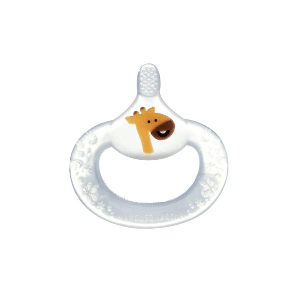 Marcus & Marcus- 6M+ Baby Teething Toothbrush Lola the Giraffe-Yellow-1928303304136331264