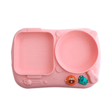 Marcus & Marcus - Creative Plate Suction Plate Pocky Pink - Extra Image