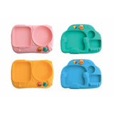 Marcus & Marcus - Creative Plate Suction Plate Pocky Pink - 45-Degree Angle