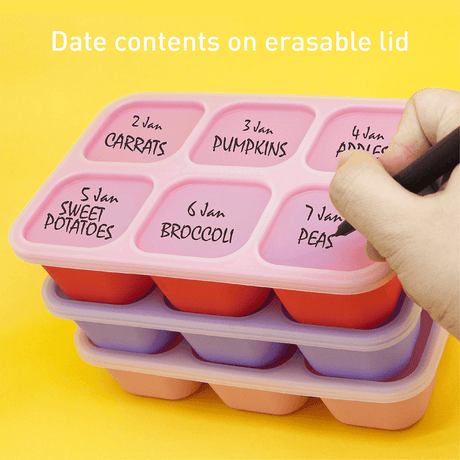 Marcus & Marcus-Food Cube Tray (1 o.z. x 8) Willo the Whale-Purple-1954803148967251970