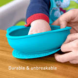 Marcus & Marcus - Sunction Bowl with Lid Ollie the Elephant green-1928303301120626692