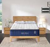 Cool Gel Memory Foam Mattress 5 Zone Latex 34cm - King - 45-Degree Angle