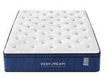 Cool Gel Memory Foam Mattress 5 Zone Latex 34cm - King - Front View