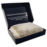 Laura Hill 600-GSM Mink Blanket Queen Size Double-Sided Soft Plush Bed Faux Throw Rug 220 X 240