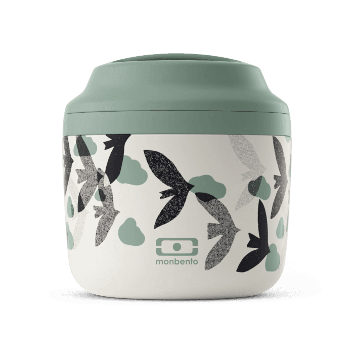 Monbento Element Graphic 550ML Thermos-Birds Birds-2006733344926208000