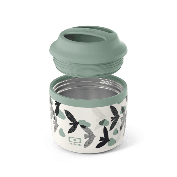 Monbento Element Graphic 550ML Thermos-Birds Birds-2006733344926208001