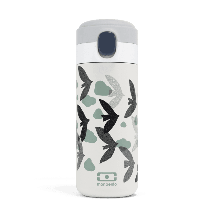 Monbento MB Pop Graphic 360ML Insulated bottle - Birds Birds-2006733345257558016