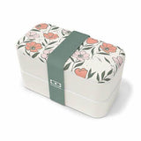 Monbento Original Graphic 1L Lunch Bento Box-Bloom Bloom - 45-Degree Angle