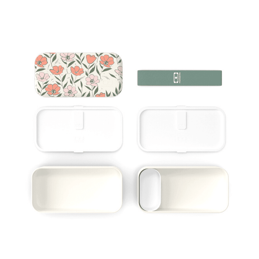 Monbento Original Graphic 1L Lunch Bento Box-Bloom Bloom-2006733474211434498