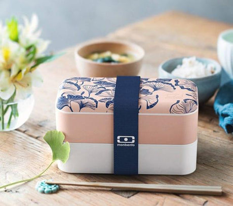 Monbento Original Graphic 1L Lunch Bento Box-Ginkgo Ginkgo-2006733473846530053