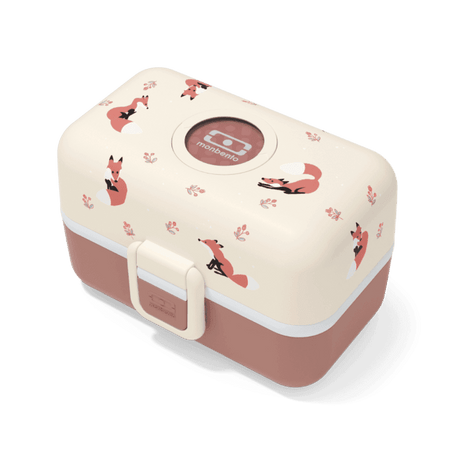 Monbento Tresor Graphic Kids's Bento Box- Cinnamon Fox Cinnamon Fox-1954803050740846592