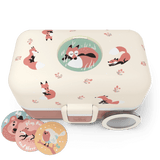 Monbento Tresor Graphic Kids's Bento Box- Cinnamon Fox Cinnamon Fox-2006733344750047233