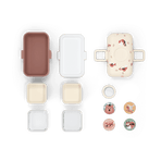 Monbento Tresor Graphic Kids's Bento Box- Cinnamon Fox Cinnamon Fox-2006733344750047237