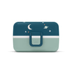 Monbento Tresor Graphic Kids's Bento Box- Cosmic Blue Cosmic Blue-2006733344448057347