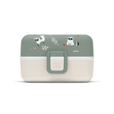 Monbento Tresor Graphic Kids's Bento Box- Green Raccoon Green Raccoon-2006733344590663681