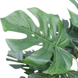 Artificial Potted Split Philodendron (Monstera) 40 cm - Front View