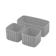 MONTII.CO Bento Cups Mixed 3pcs Apple-2006733352928940033