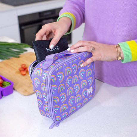 MONTII.CO Insulated Lunch Bag - Rainbows-1954803121708470274