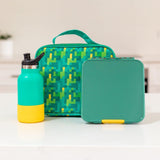 MONTII.CO Little Lunch Box Co | Bento Three - Apple - Close-Up Angle