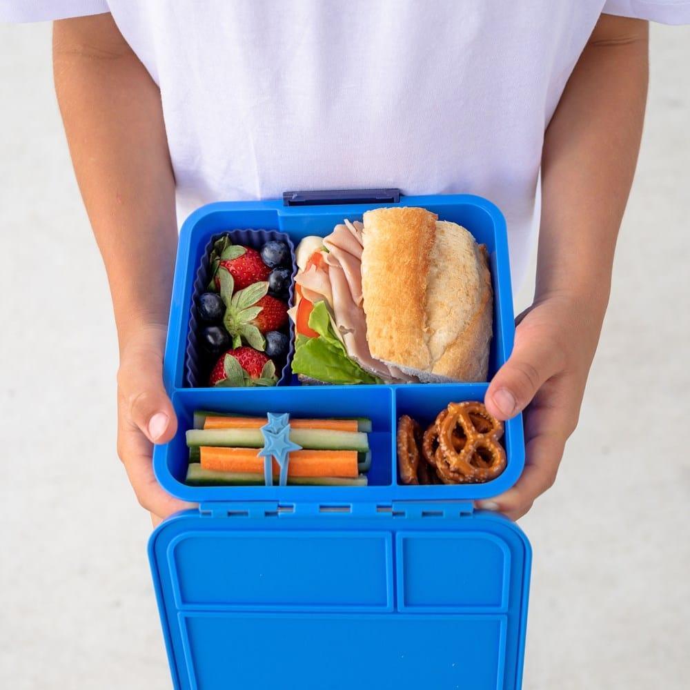MONTII.CO Little Lunch Box Co | Bento Three - Blueberry-2006733342124412931