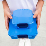 MONTII.CO Little Lunch Box Co | Bento Three - Blueberry-2006733342124412932