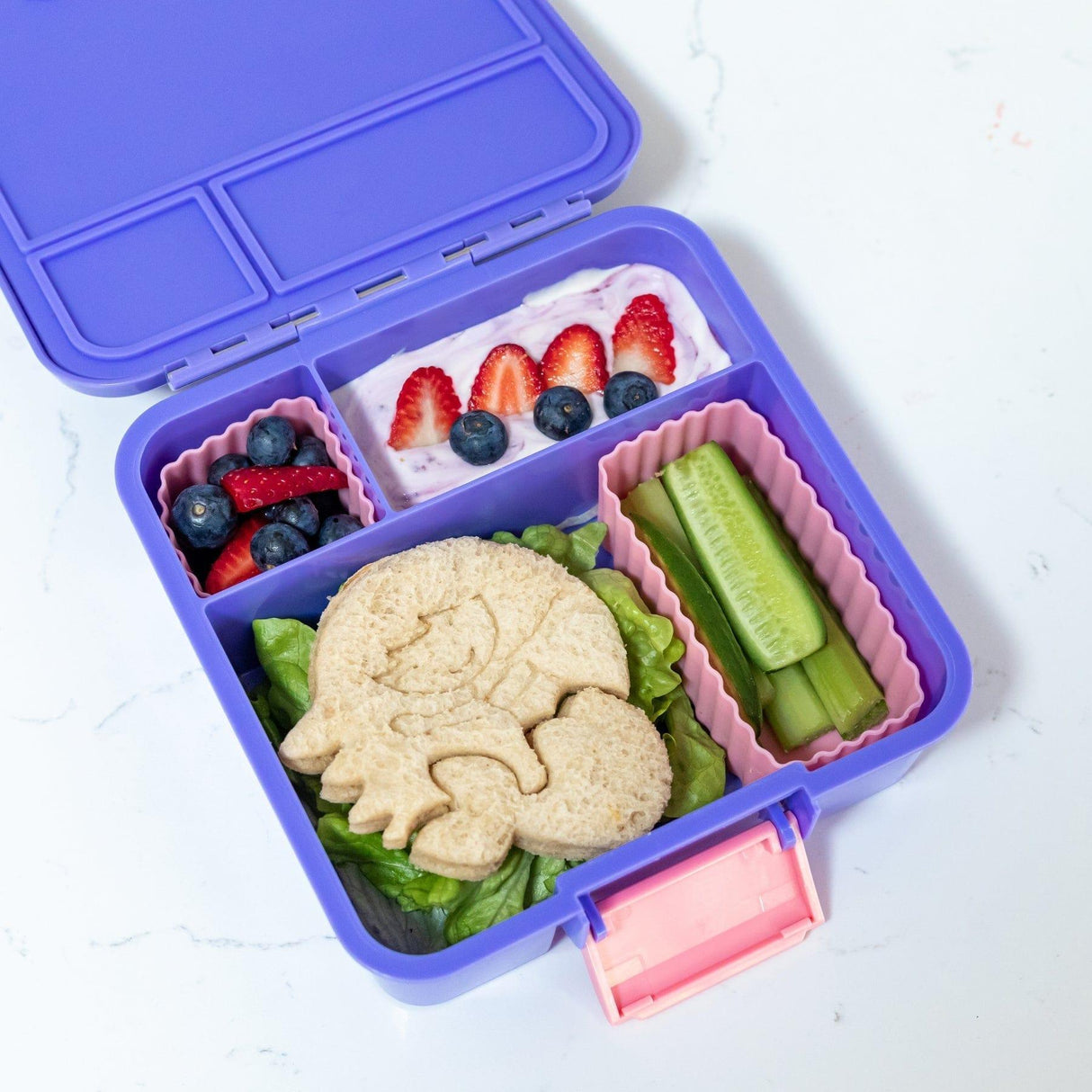 MONTII.CO Little Lunch Box Co | Bento Three -Grape-2006733342292185092