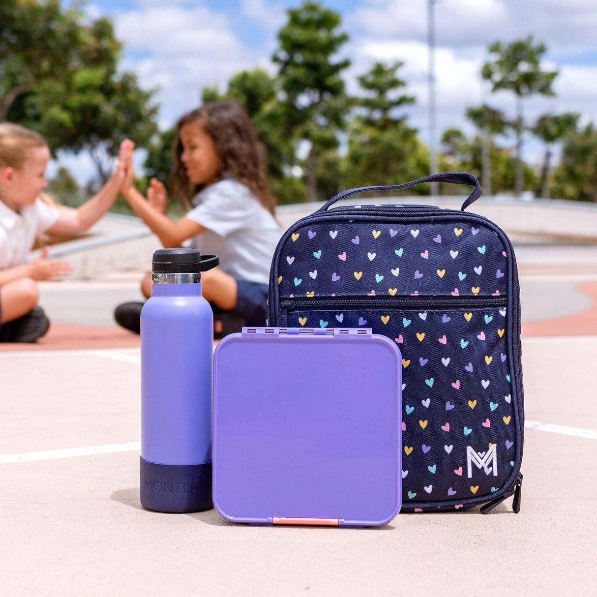 MONTII.CO Little Lunch Box Co | Bento Three -Grape-1954803048014548997