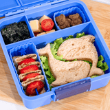 MONTII.CO Lunch Punch Sandwich Cutters | Shark - Front View