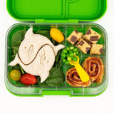 MONTII.CO Lunch Punch Sandwich Cutters | Shark - 45-Degree Angle