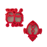 MONTII.CO Lunch Punch Sandwich Cutters | Space - Extra Image