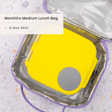 MONTII.CO Medium Insulated Lunch Bag - Pixels-1954803121498755078