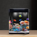 21L Complete Aquarium Kit With Bio Filter System LED Kit Curved Design - Extra Image