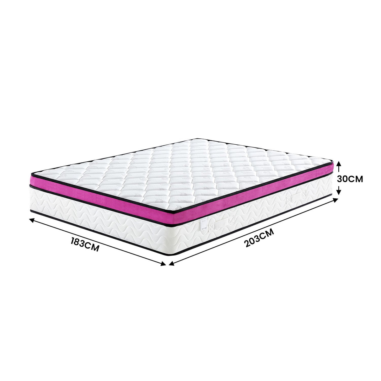Laura Hill Memory Foam Cool Gel Infused King Mattress