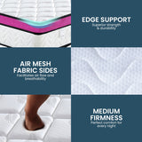 Laura Hill Memory Foam Cool Gel Infused King Mattress - Close-Up Angle