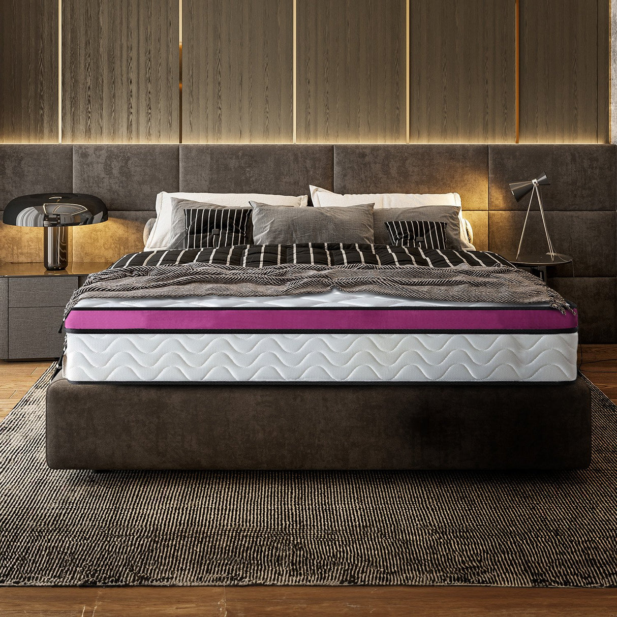 Laura Hill Memory Foam Cool Gel Infused King Mattress