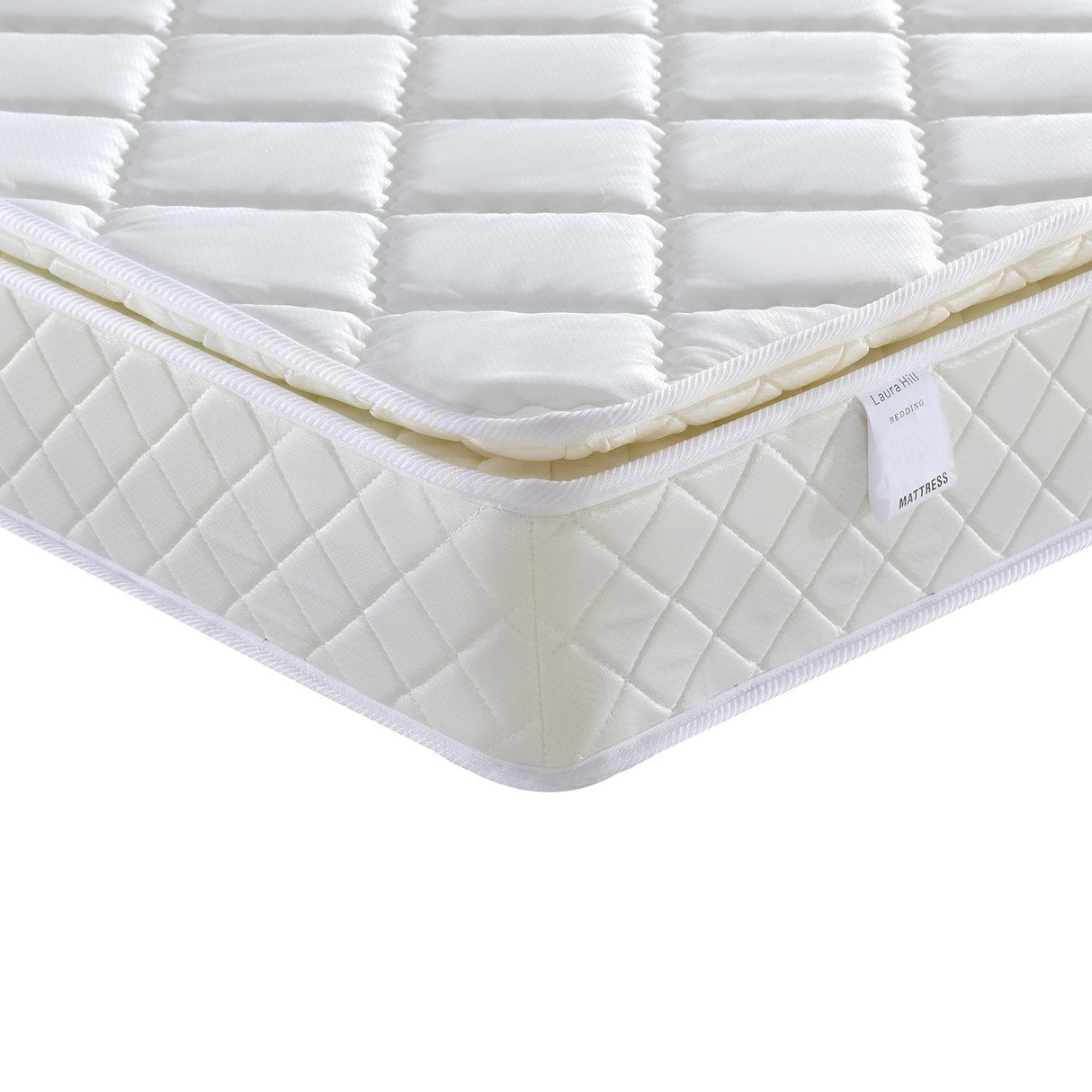 Laura Hill Pillow Top Pocket Spring 22in Mattress - Queen