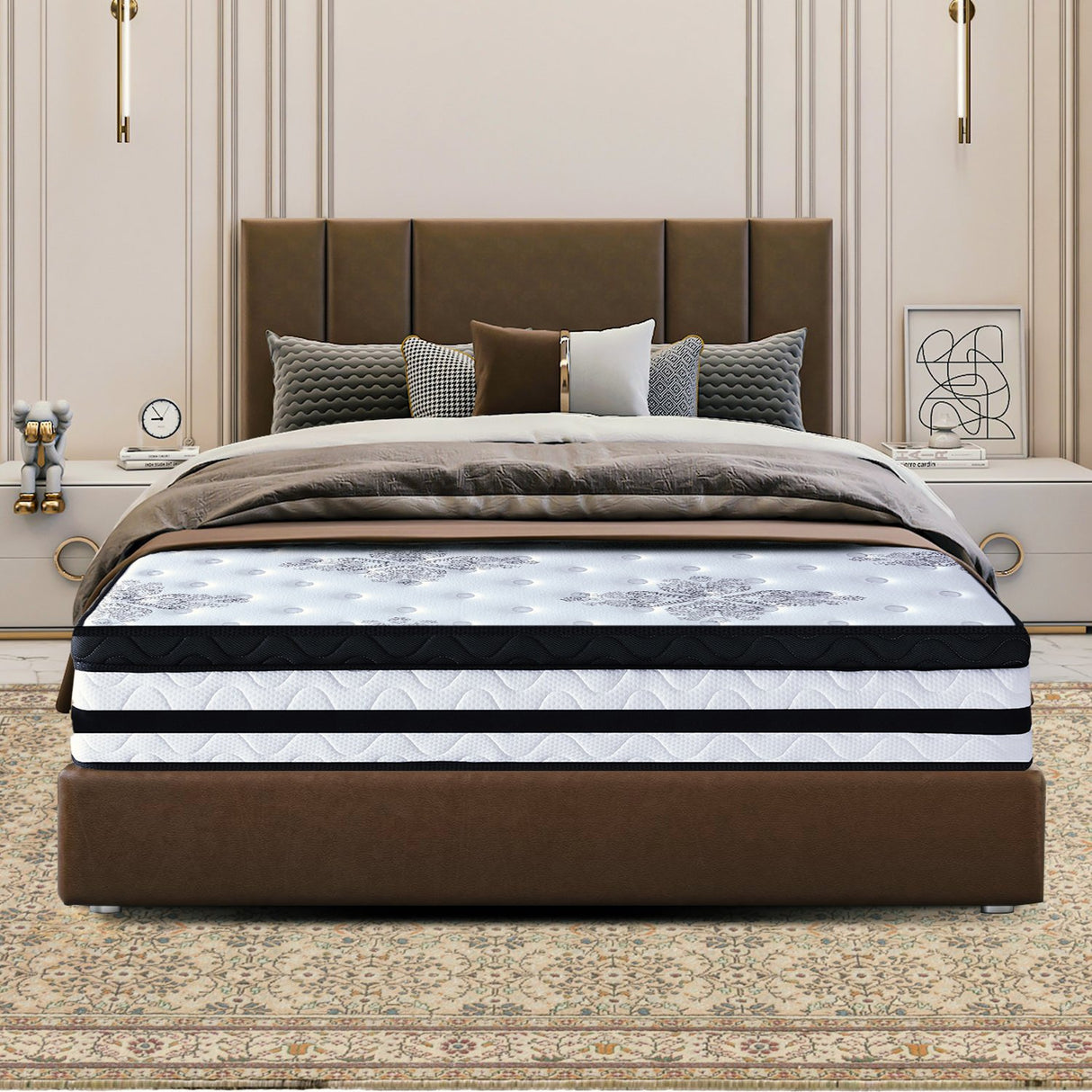 Laura Hill Double Mattress with Euro Top - 34cm
