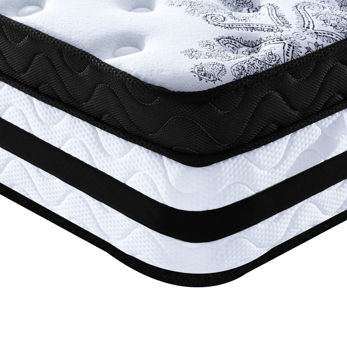 Laura Hill Queen Mattress with Euro Top - 34cm