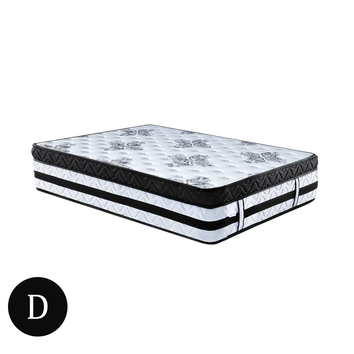 Laura Hill Double Mattress with Euro Top - 34cm