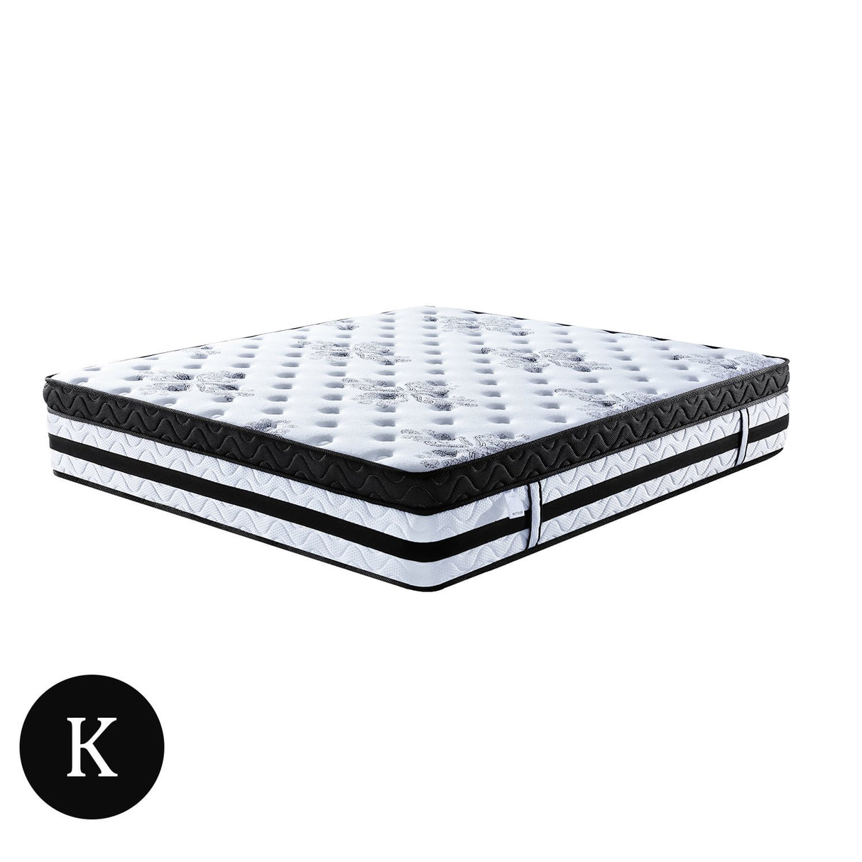 Laura Hill King Mattress with Euro Top - 34cm