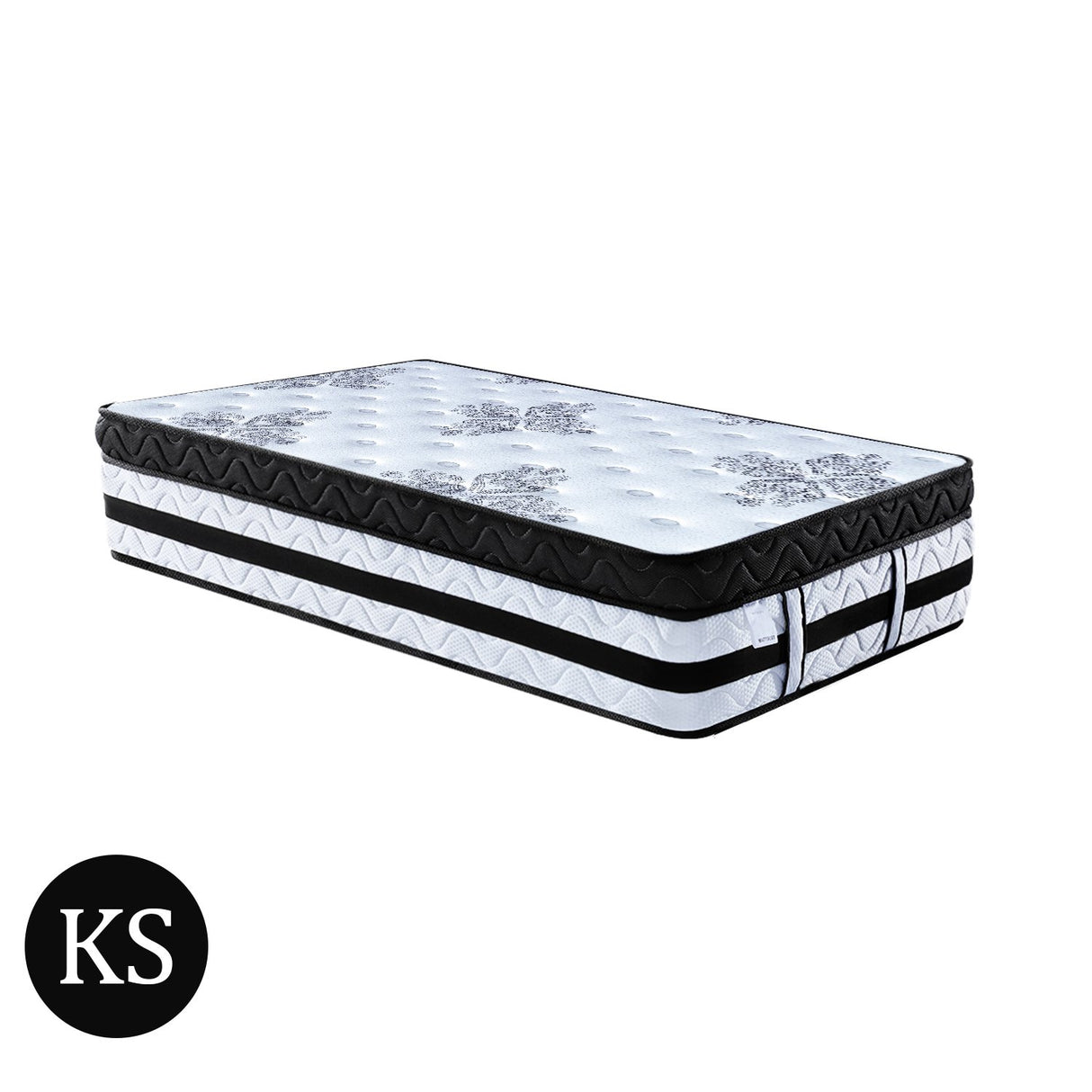 Laura Hill King Single Mattress with Euro Top - 34cm
