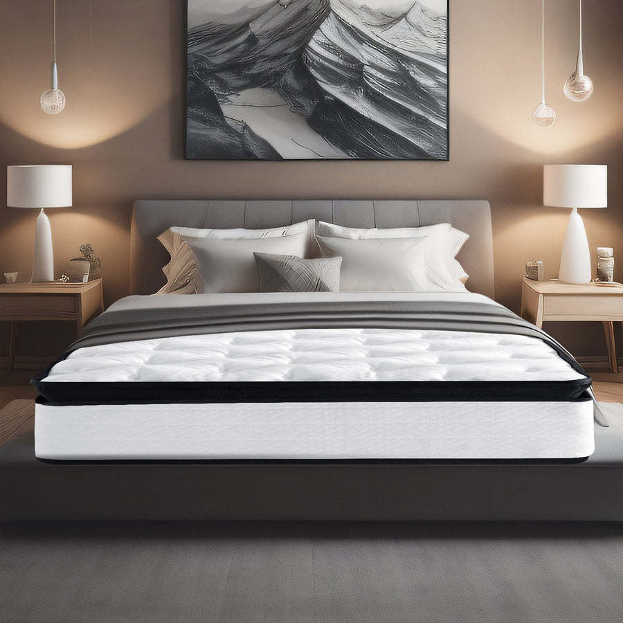 Laura Hill Queen Mattress with Euro Top - 32cm