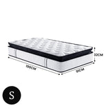 Laura Hill Single Mattress with Euro Top Layer - 32cm
