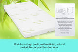 Cool GEL Memory Foam Mattress Topper - King Single - Side View