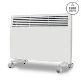 Levante NDM-15WT 1500W Electric Panel Heater Wifi Thermostat Castors