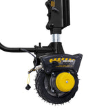 Gen3 Mini Mover 12V 550W Electric Motorised Jockey Wheel - Black - Rear View