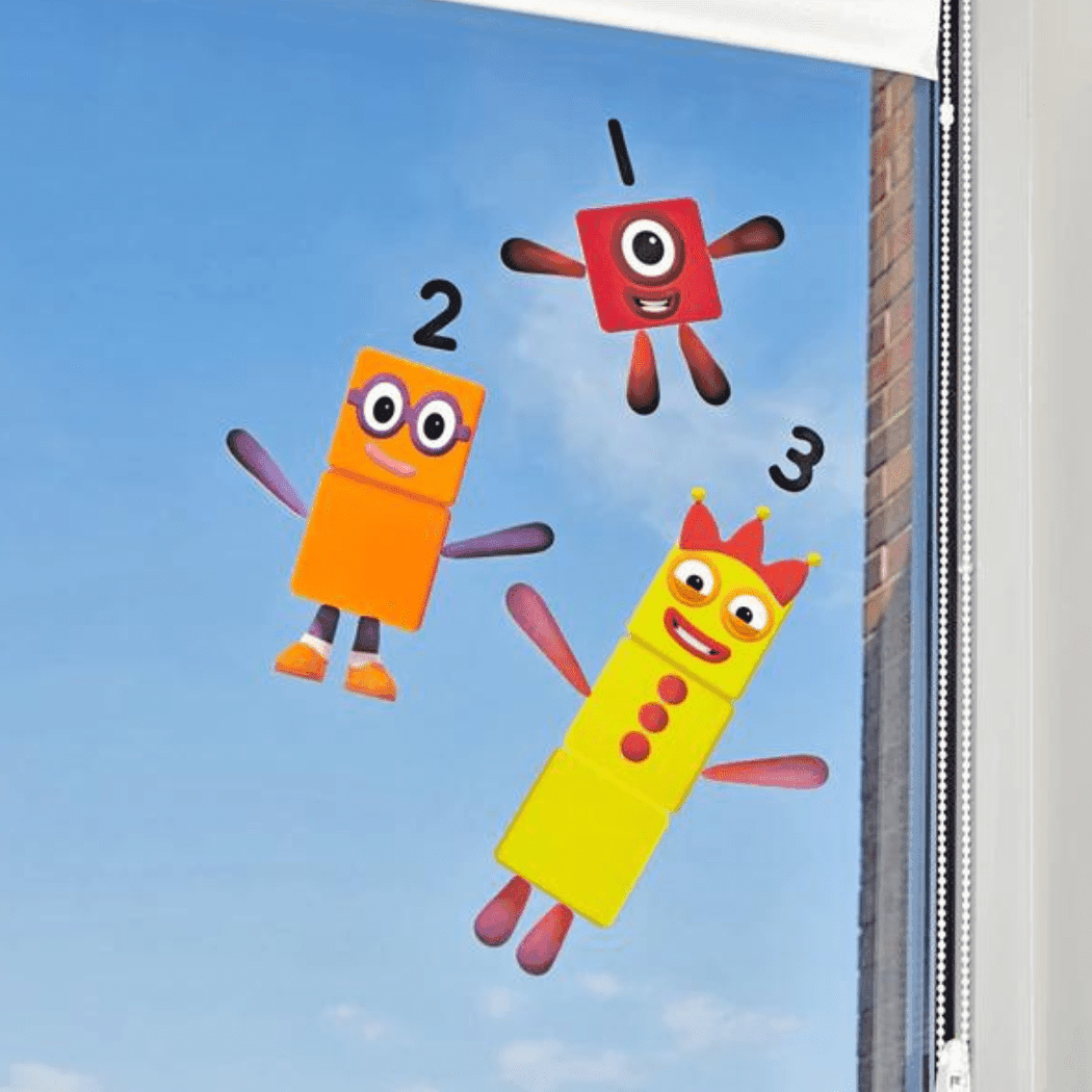 Number Blocks Reusable clings-1954803113915453443